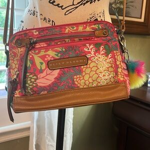 Cute & stylish Lily Bloom small crossbody, made from recycled plastic bottles.